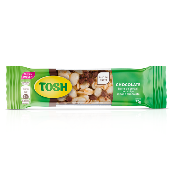 Barra Energetica Tosh CON CHOCOLATE