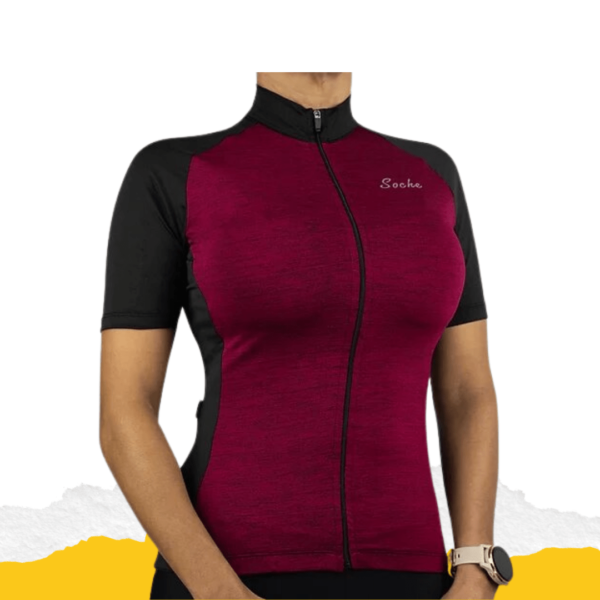 Jersey ciclismo "Essential" Manga Corta - Femenino talla XL