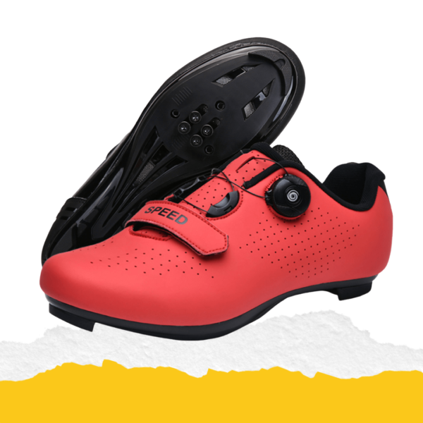 Zapatos ciclismo para Ruta o MTB  ROJOS