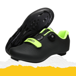 Zapatos ciclismo para Ruta o MTB  NEGRO/VERDE